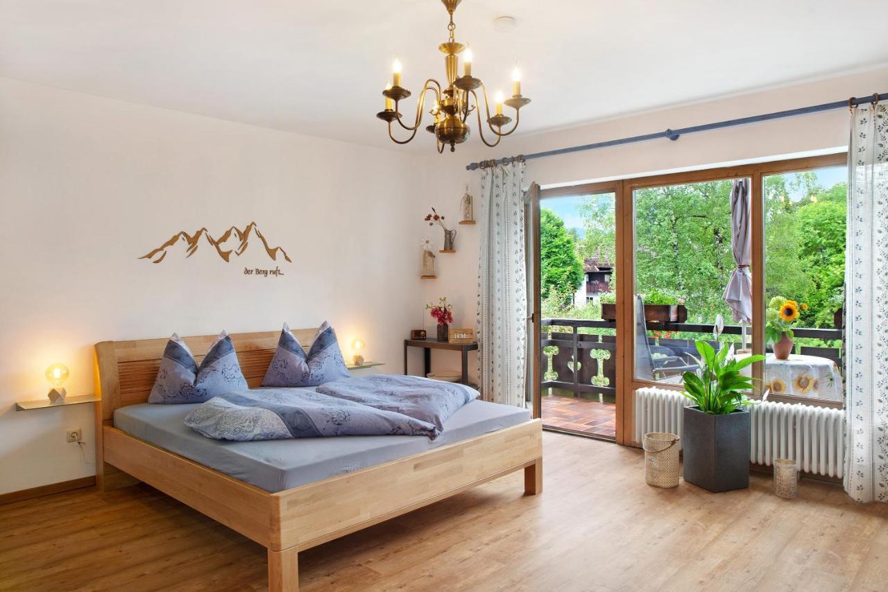 Aschaubichl - Wohnung Enzian Grainau Bagian luar foto