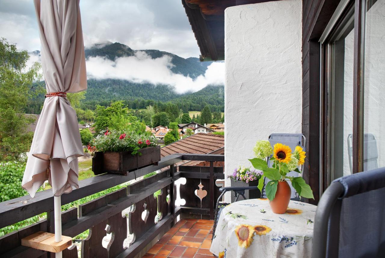 Aschaubichl - Wohnung Enzian Grainau Bagian luar foto