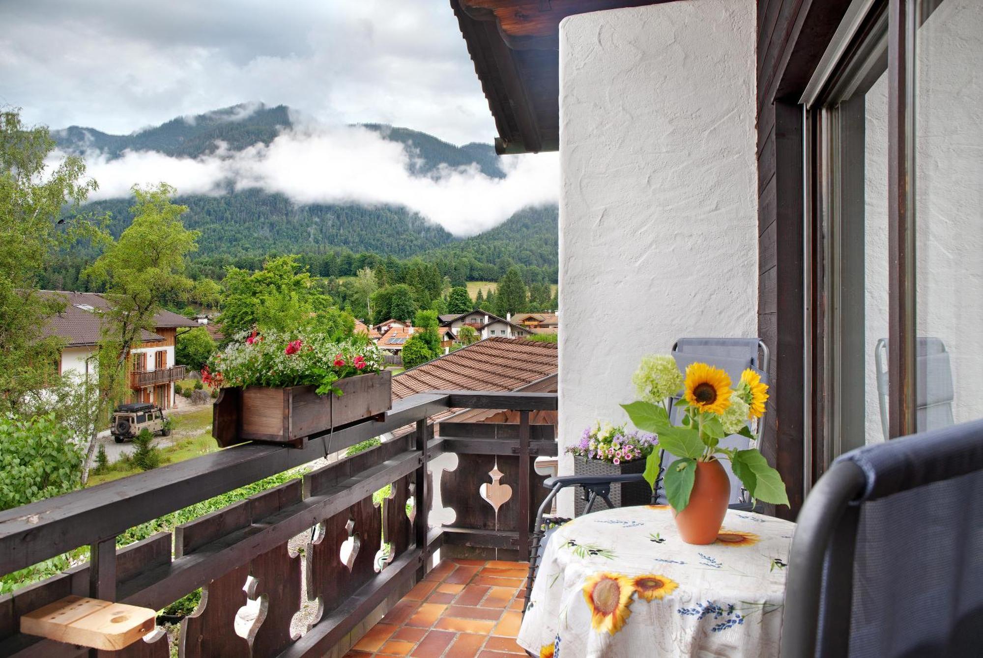 Aschaubichl - Wohnung Enzian Grainau Bagian luar foto