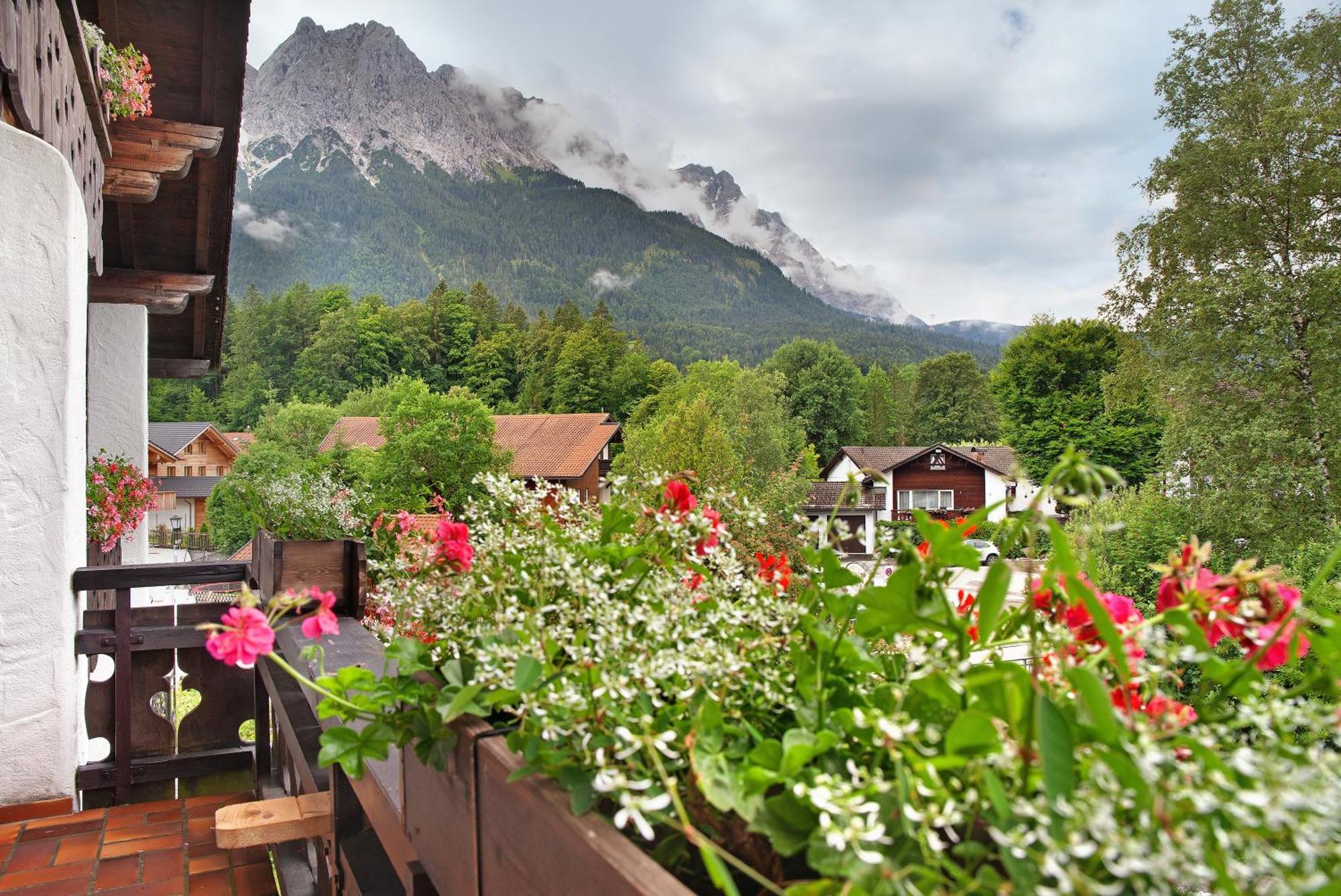 Aschaubichl - Wohnung Enzian Grainau Bagian luar foto