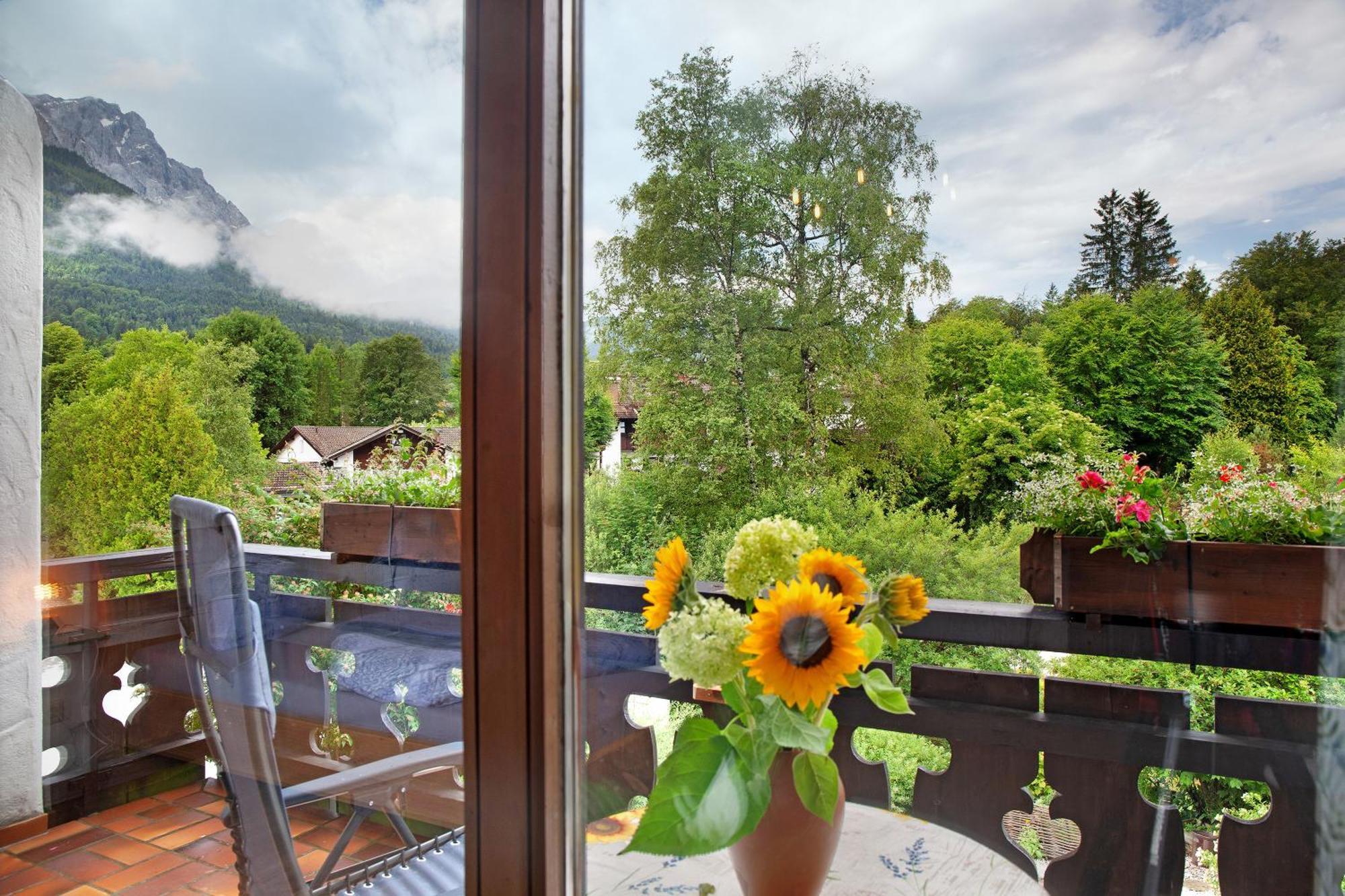 Aschaubichl - Wohnung Enzian Grainau Bagian luar foto