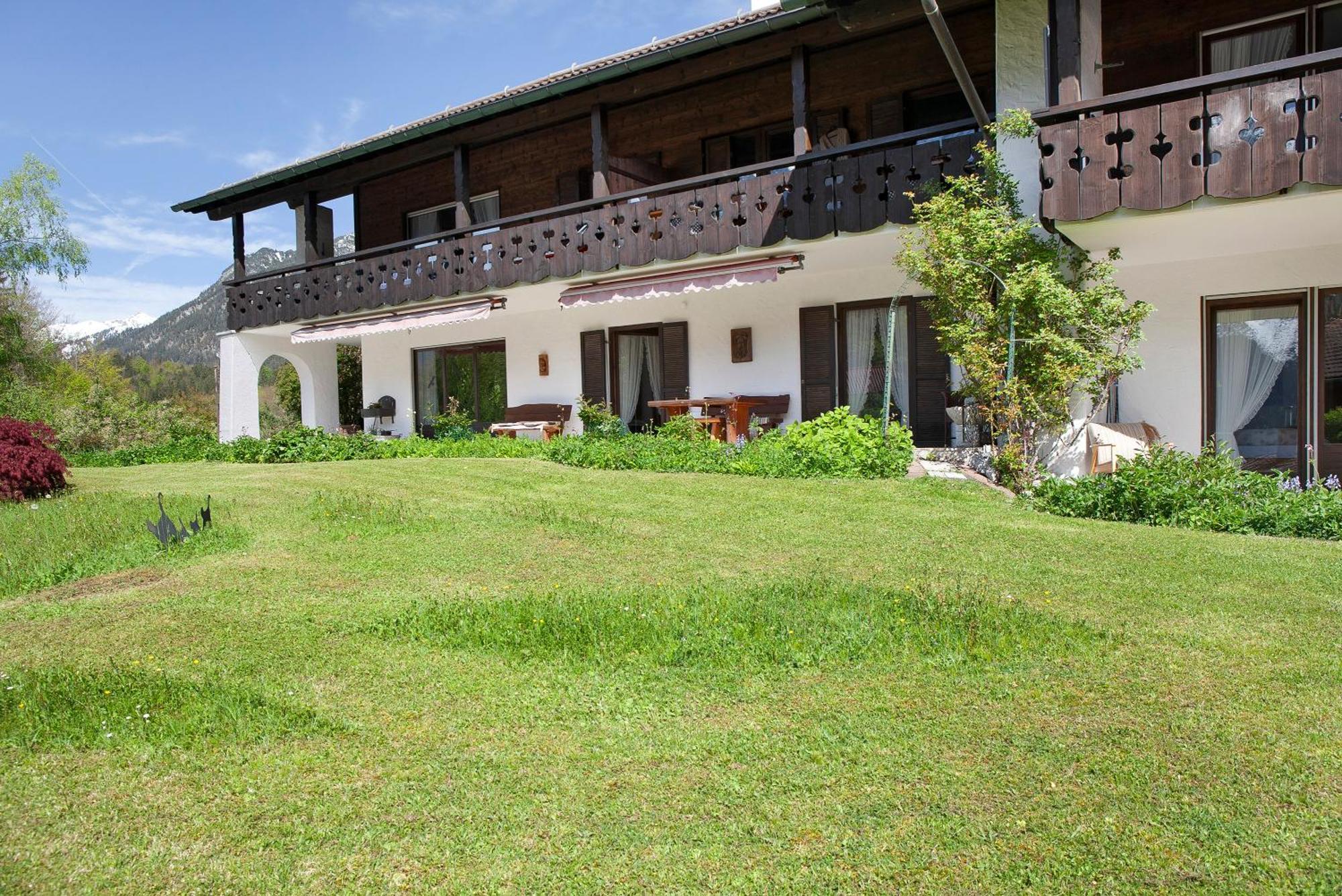 Aschaubichl - Wohnung Enzian Grainau Bagian luar foto