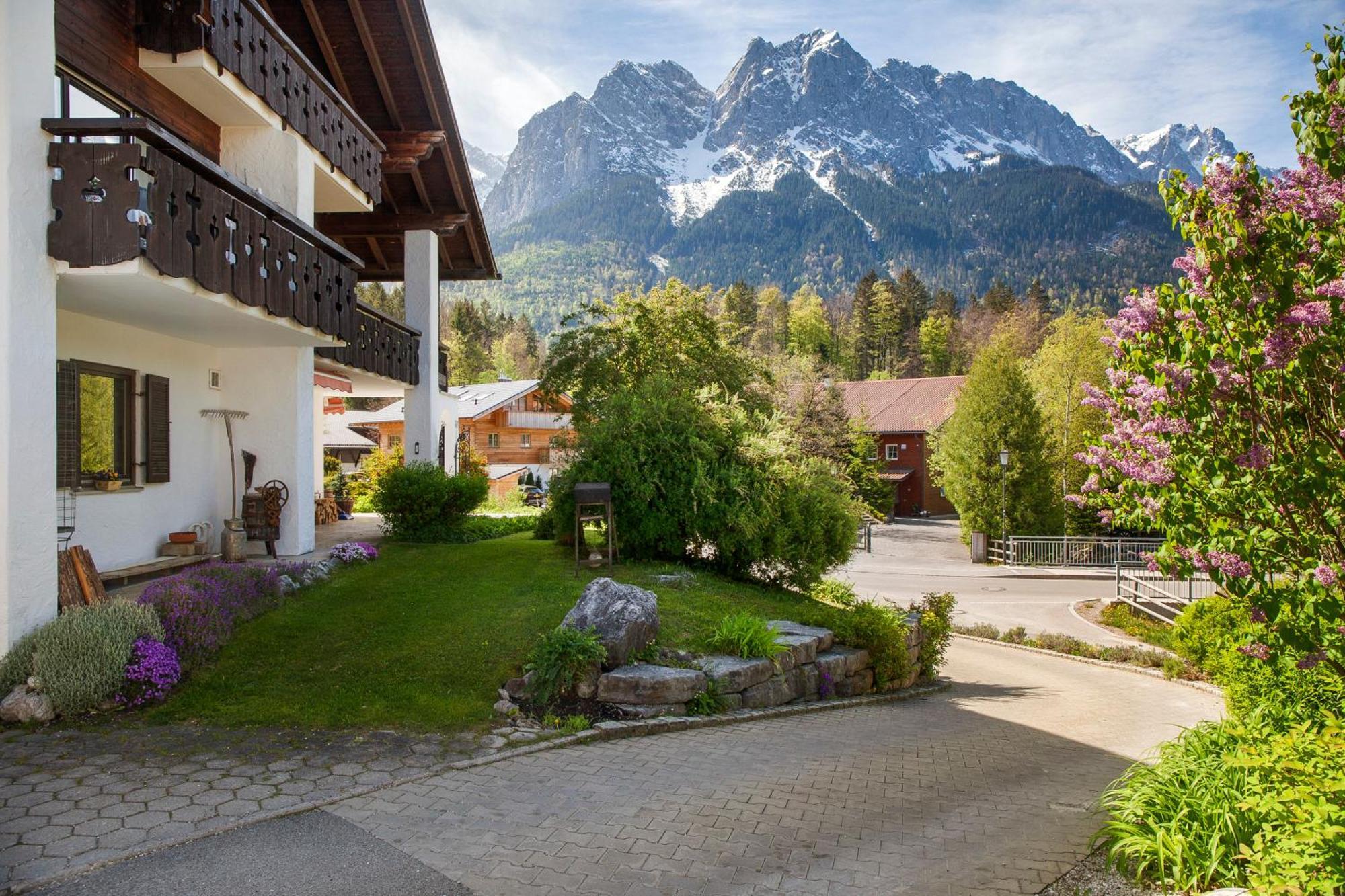 Aschaubichl - Wohnung Enzian Grainau Bagian luar foto